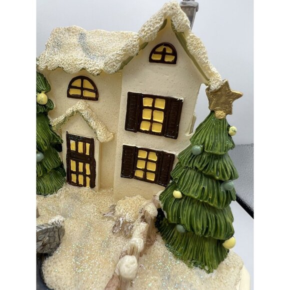 Yankee Candle Christmas Tree House Village Tea Light Wax Warmer Ornament - Picture 9 of 16